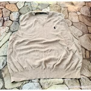 RALPH LAUREN GRAY VEST